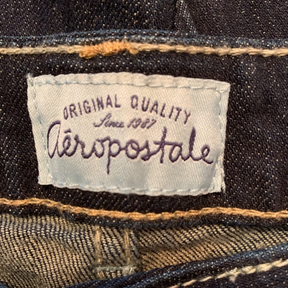 Aeropostale Women Bayla Low Rise Distressed Skinny Jeans Size 5/6 - Picture 5 of 11